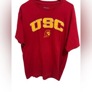 Champion Adult Red USC T-Shirt